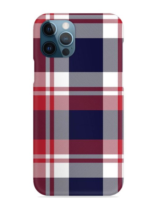 Classic Plaid Tartan Snap Case for Apple Iphone 12 Pro