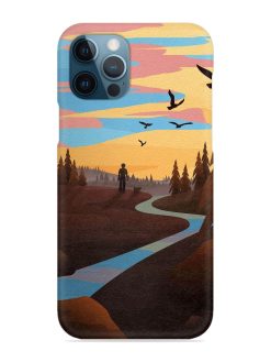 Natural Landscape Art Snap Case for Apple Iphone 12 Pro