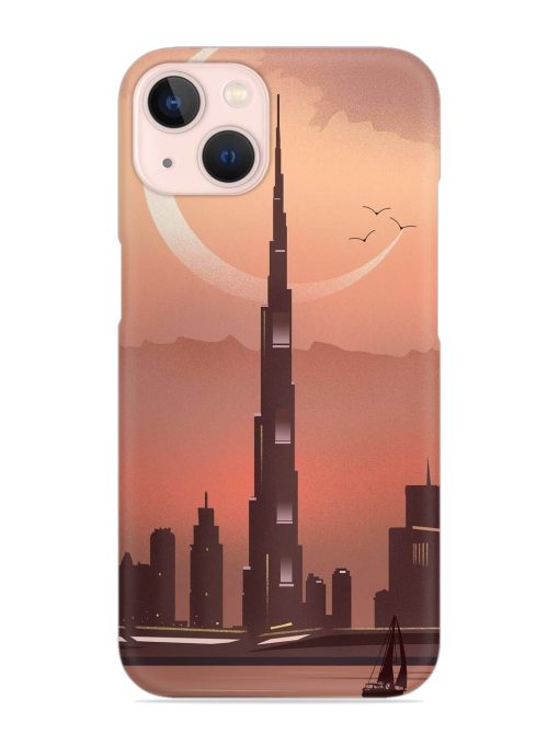 Landmark Burj Khalifa Snap Case for Apple Iphone 14 Edge Zapvi