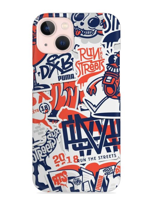 Run The Street Snap Case for Apple Iphone 14 Edge Zapvi