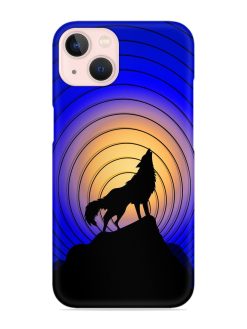 Fox Roaring Design Snap Case for Apple Iphone 14