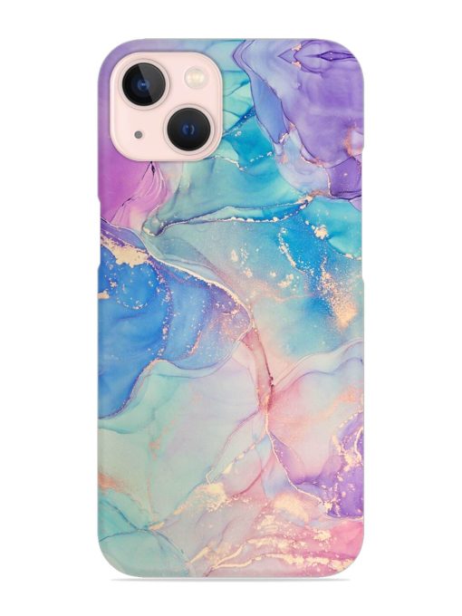 Alcohol Ink Colors Snap Case for Apple Iphone 14