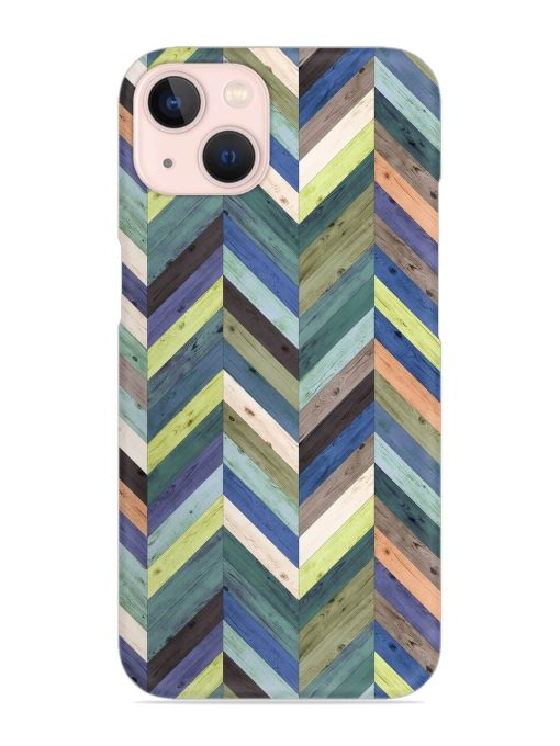 Chevron Random Color Snap Case for Apple Iphone 14