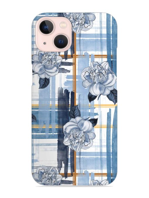 Watercolor Pattern Rose Snap Case for Apple Iphone 14