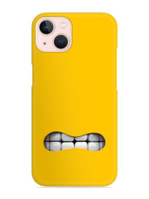 Mouth Character On Snap Case for Apple Iphone 14 Edge Zapvi