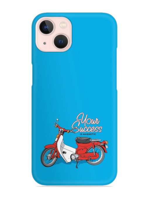 Motorcycles Image Vector Snap Case for Apple Iphone 14 Edge Zapvi