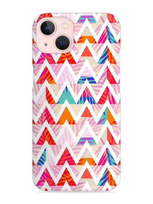 Abstract Triangle Background Snap Case for Apple Iphone 14 Edge Zapvi