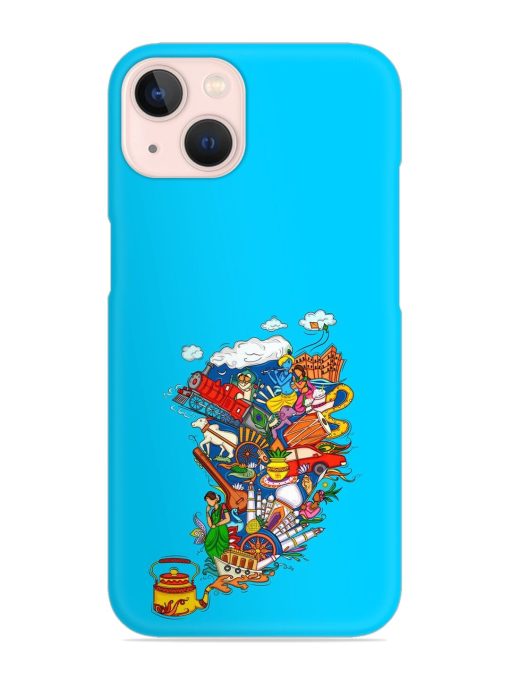 Vector Design Indian Snap Case for Apple Iphone 14