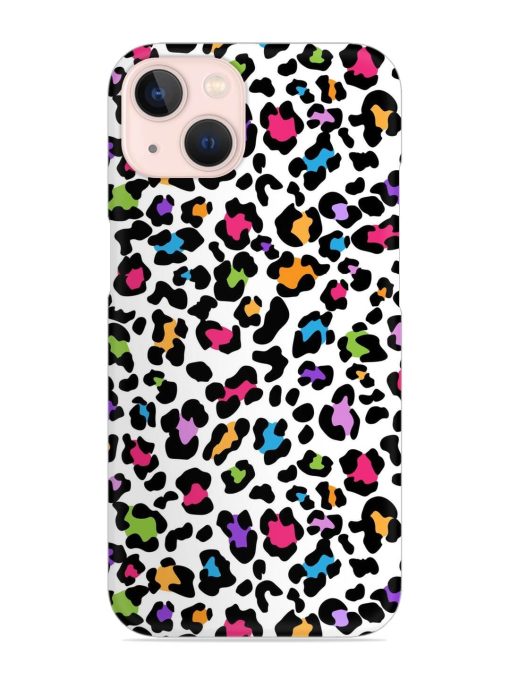 Seamless Leopard Pattern Snap Case for Apple Iphone 14 Edge Zapvi