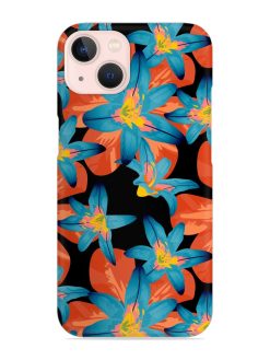 Philippine Flowers Seamless Snap Case for Apple Iphone 14