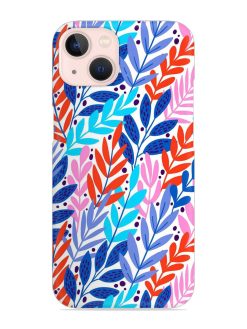 Bright Floral Tropical Snap Case for Apple Iphone 14