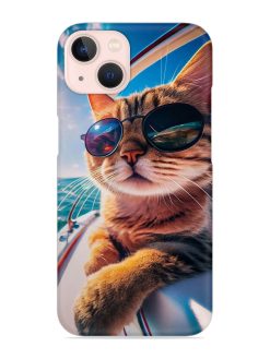 Cat In Style Snap Case for Apple Iphone 14