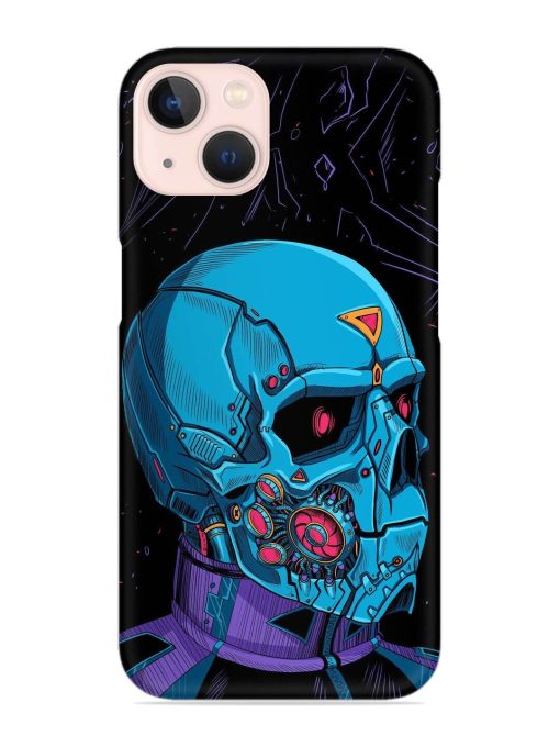 Skull Robo Vector Snap Case for Apple Iphone 14 Edge Zapvi