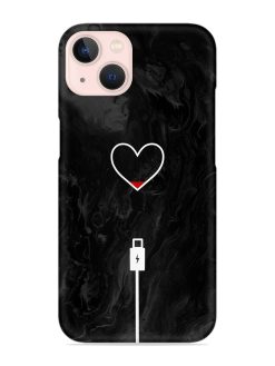Heart Charging Vector Snap Case for Apple Iphone 14