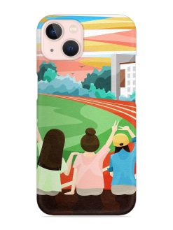 School Playground Snap Case for Apple Iphone 14