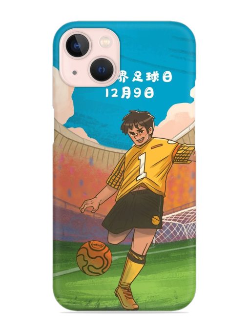 Soccer Kick Snap Case for Apple Iphone 14 Edge Zapvi