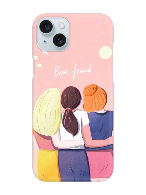 Friendship Day Snap Case for Apple Iphone 15 Plus Edge Zapvi