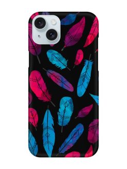 Feather Art Snap Case for Apple Iphone 15 Plus