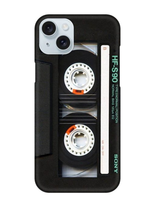 Sony Hf-S90 Cassette Snap Case for Apple Iphone 15 Plus