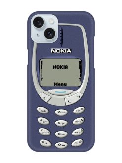 Nokia 3310 Snap Case for Apple Iphone 15 Plus