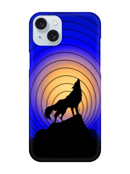 Fox Roaring Design Snap Case for Apple Iphone 15 Plus Edge Zapvi