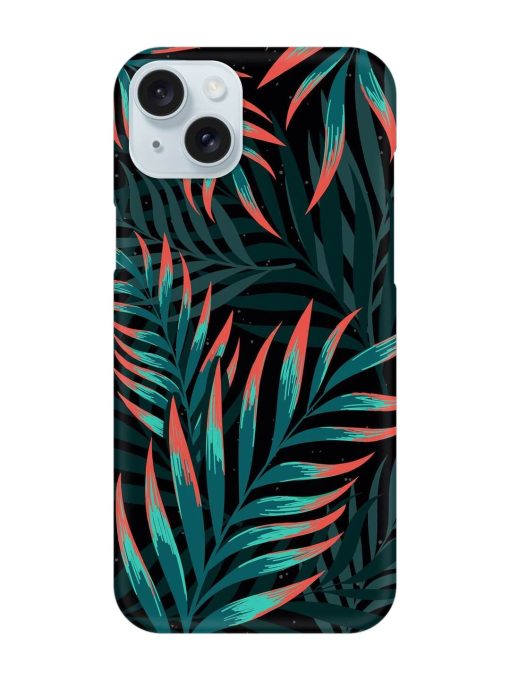 Green Leaf Art Snap Case for Apple Iphone 15 Plus Edge Zapvi