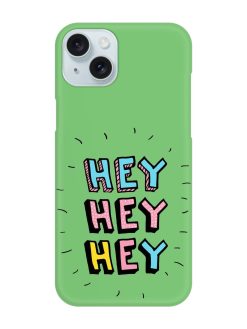 Hey Vector Cartoon Snap Case for Apple Iphone 15 Plus