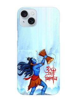 Illustration Lord Shiva Snap Case for Apple Iphone 15 Plus