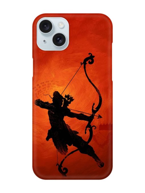 Illustration Lord Rama Snap Case for Apple Iphone 15 Plus Edge Zapvi