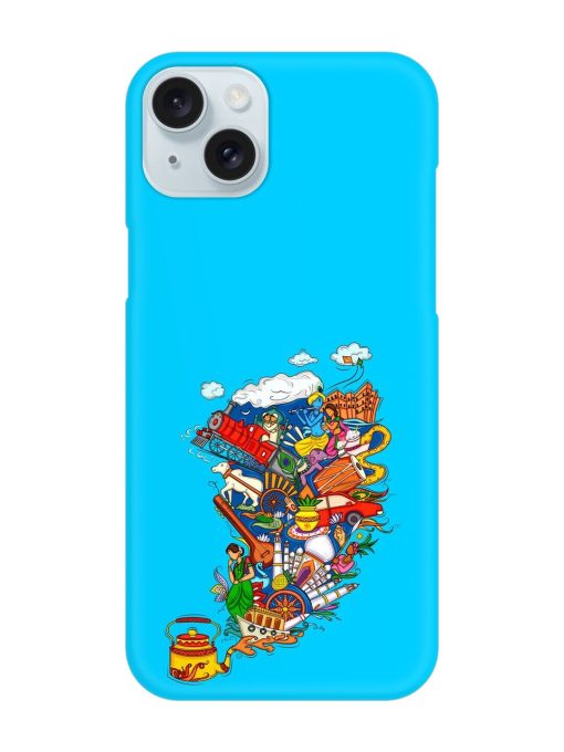 Vector Design Indian Snap Case for Apple Iphone 15 Plus