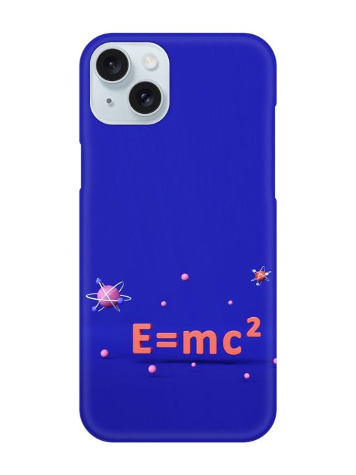 Formula Relativity Equation Snap Case for Apple Iphone 15 Plus