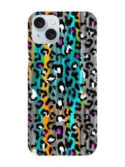 Mix Animal Skin Snap Case for Apple Iphone 15 Plus