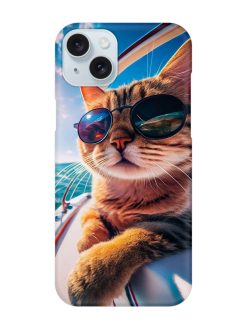 Cat In Style Snap Case for Apple Iphone 15 Plus