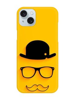 Classic Face Vector Snap Case for Apple Iphone 15 Plus