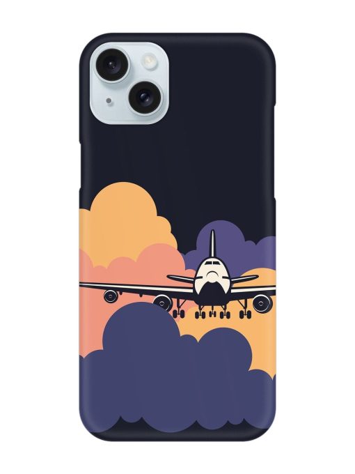 Aeroplane vector Snap Case for Apple Iphone 15 Plus Edge Zapvi