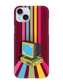 Desktop Clipart Vector Snap Case for Apple Iphone 15 Plus