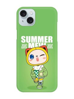 Summer Mew Snap Case for Apple Iphone 15 Plus
