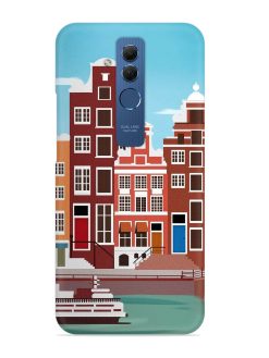 Scenery Architecture Amsterdam Landscape Snap Case for Honor Mate 20 Lite