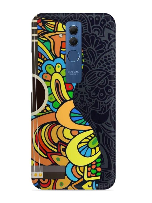 Guitar Vector Art Snap Case for Honor Mate 20 Lite Edge Zapvi