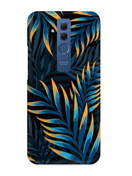 Abstract Leaf Art Snap Case for Honor Mate 20 Lite Edge Zapvi