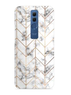 Vector Marble Texture Snap Case for Honor Mate 20 Lite
