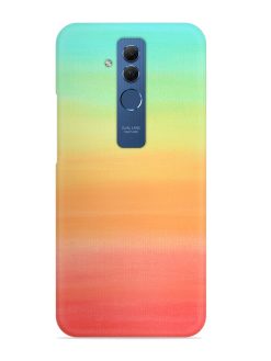 Background Sky Watercolor Snap Case for Honor Mate 20 Lite