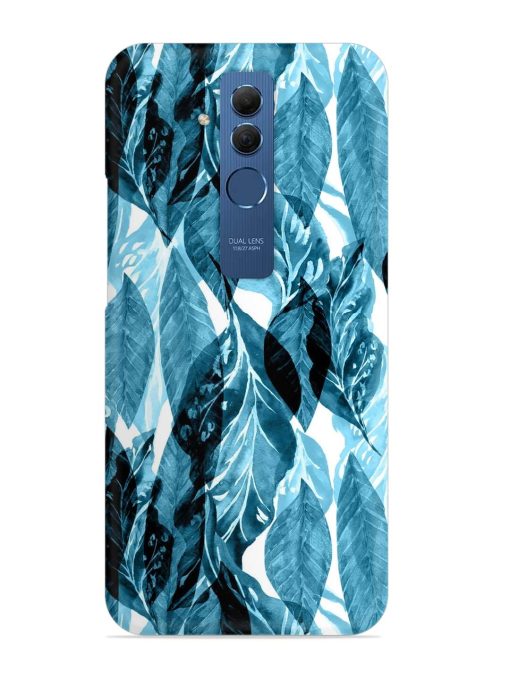 Leaves Pattern Jungle Snap Case for Honor Mate 20 Lite