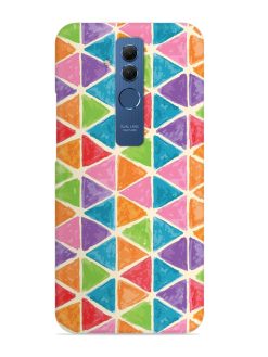 Seamless Colorful Isometric Snap Case for Honor Mate 20 Lite