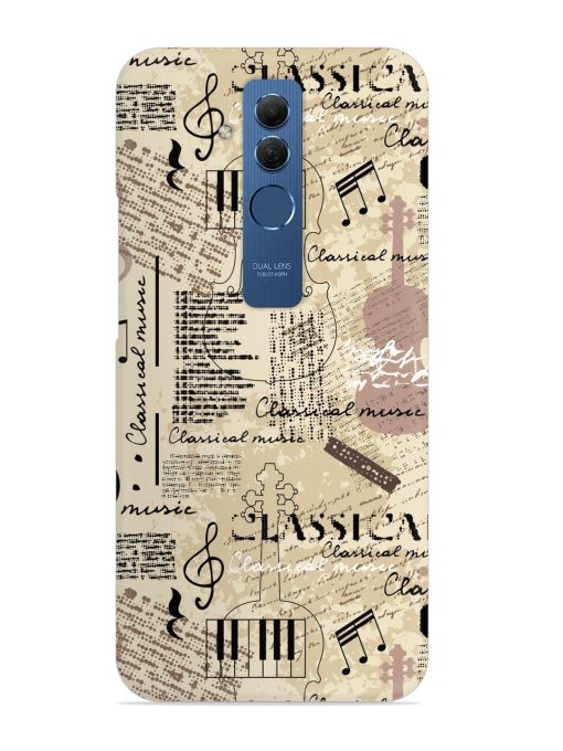 Classical Music Lpattern Snap Case for Honor Mate 20 Lite