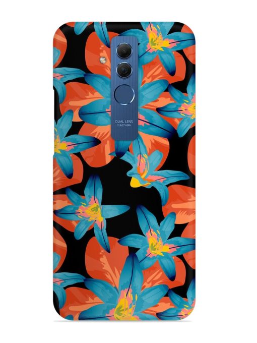 Philippine Flowers Seamless Snap Case for Honor Mate 20 Lite