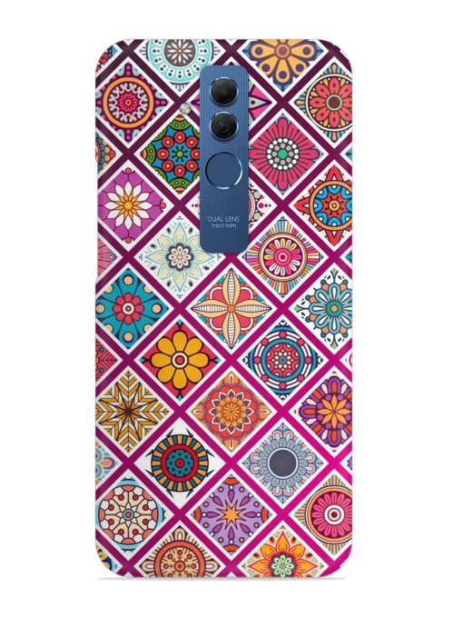 Seamless Tile Pattern Snap Case for Honor Mate 20 Lite