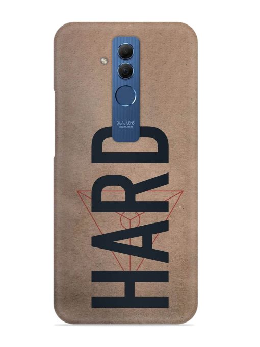 Hard Typo Snap Case for Honor Mate 20 Lite