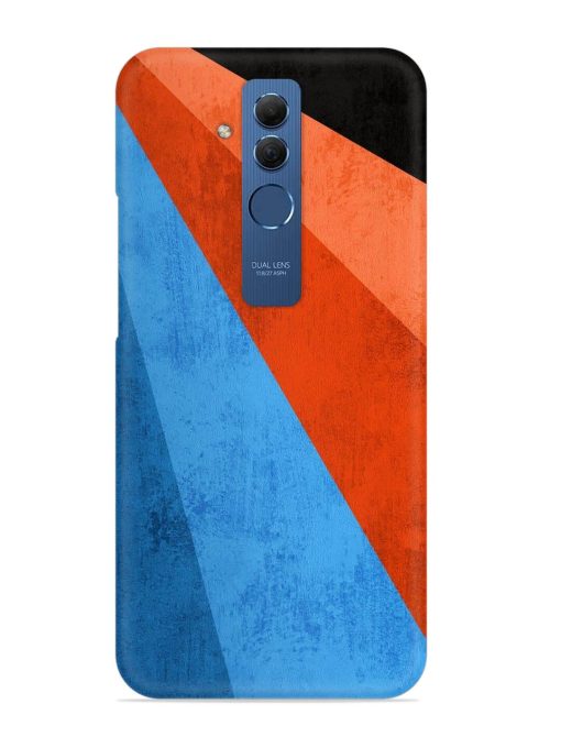 Modern Matte Abstract Snap Case for Honor Mate 20 Lite