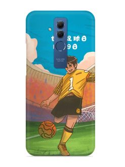 Soccer Kick Snap Case for Honor Mate 20 Lite